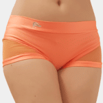 Neon Orange Attitude Shorts2
