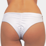 Side open White Shorts2