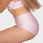 Baby-Pink-Highwaisted-Shorts 2