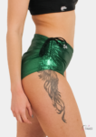green booty shorts 5