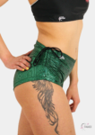 green booty shorts 5